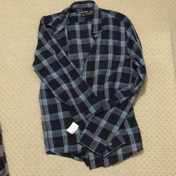 Brand new from Harry Rosen Micheal Kors Flannel! - Picture 1 of 3
